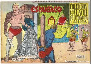 BDs: Galaor. Espartaco. 20. Colección galaor de literatura y acción.